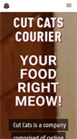 Mobile Screenshot of cutcatscourier.com